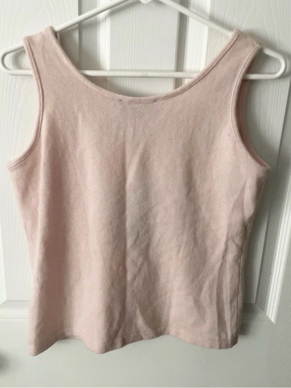 J. McLaughlin Cashmere Sweater Fish Tank Top Women's Size Medium - Picture 4 of 10